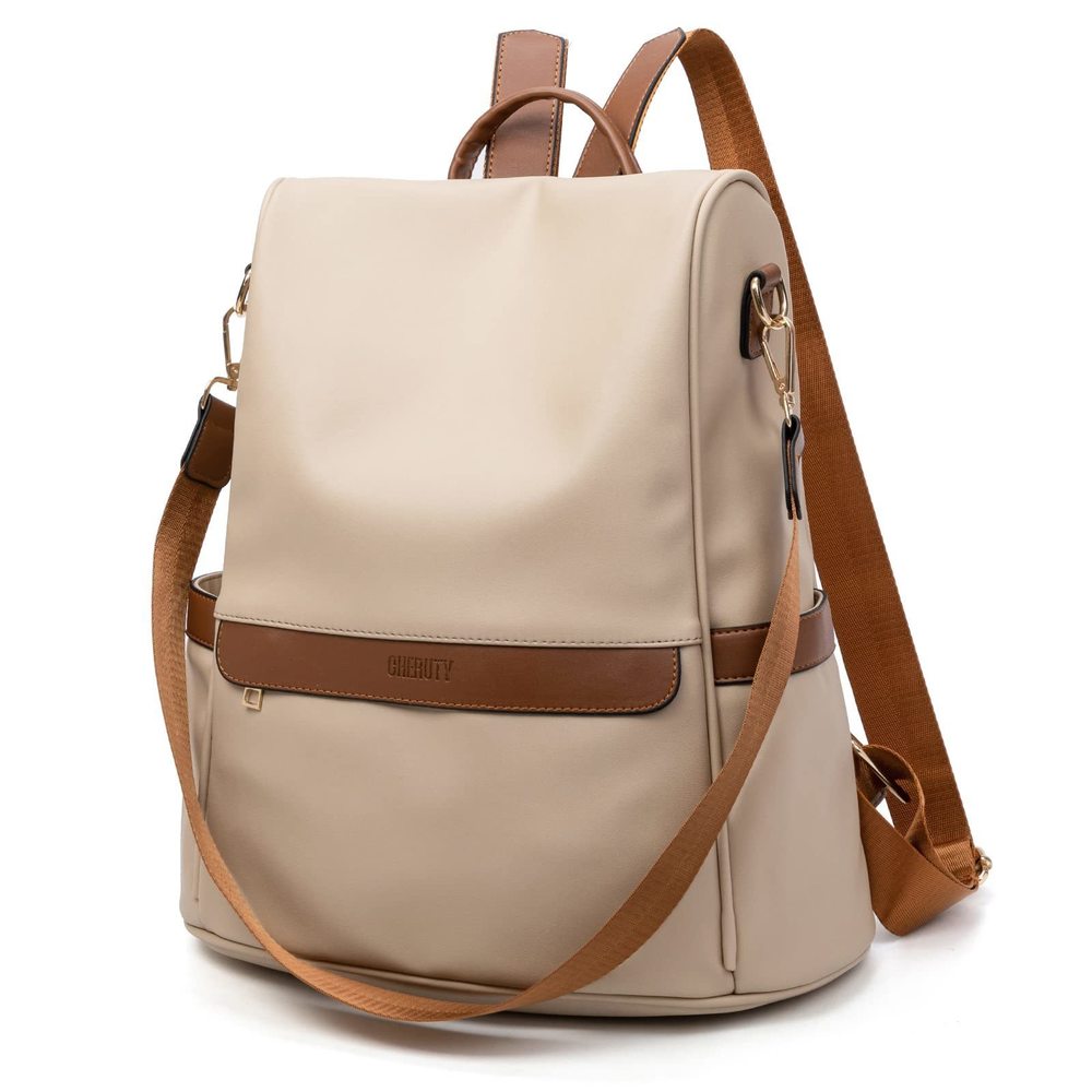 Women Backpack Purse PU Leather Anti-theft Casual Shoulder Bag Fashion🐳